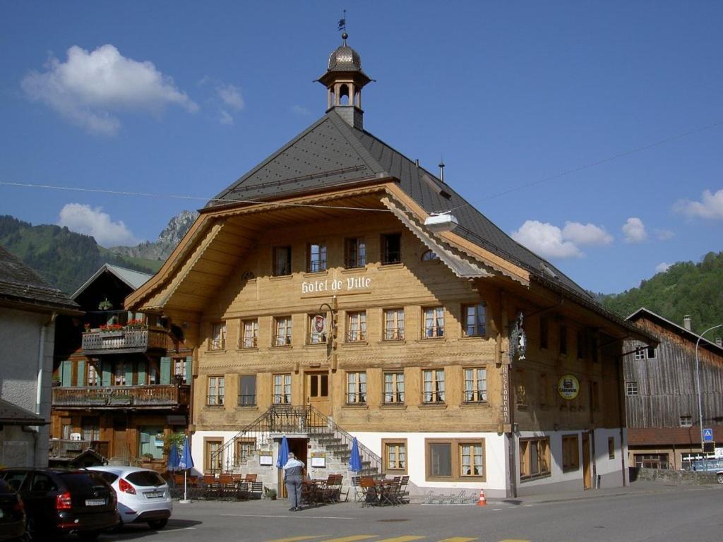 Hotel De Ville Rossinière Kültér fotó